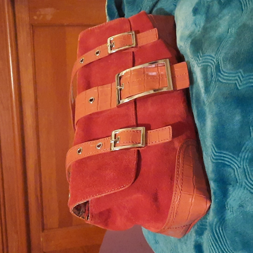 Maxx New York Mini Suede Handbag